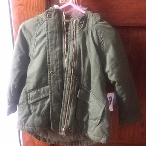Girls 3T hunter green coat